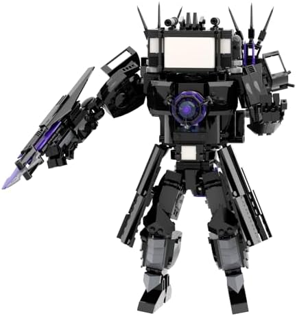 Bentex Toilet Upgraded Titan TV Man Building Block Set 857pcs