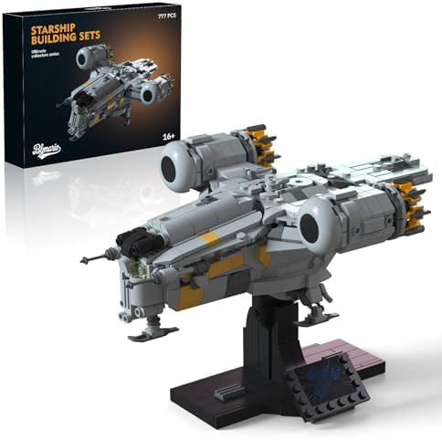 Blymario Razor Starship Building Set for Adults 777pcs