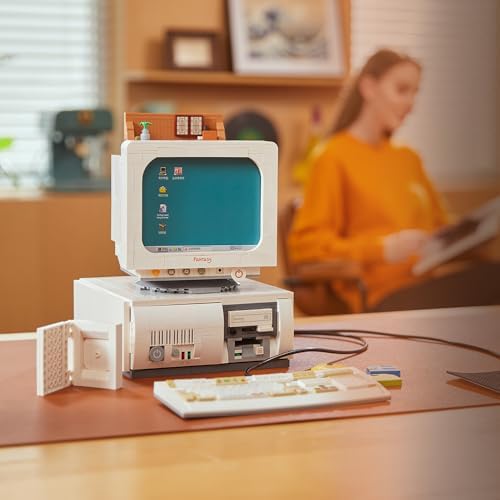 BRICKKK Retro Computer Building Blocks Set