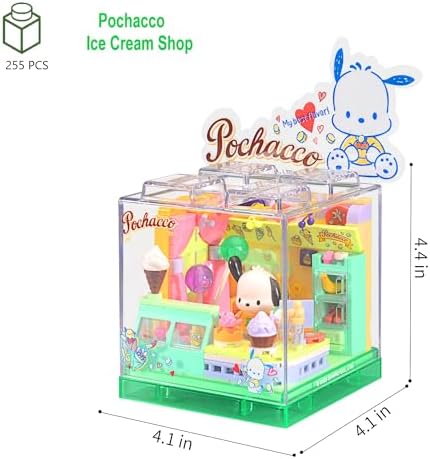 Cute Building Bricks Blocks Toy Miniature Set for Kids and Collectors