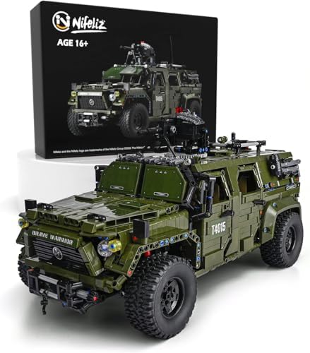 Nifeliz Military Car Building Kit 3175 Pieces