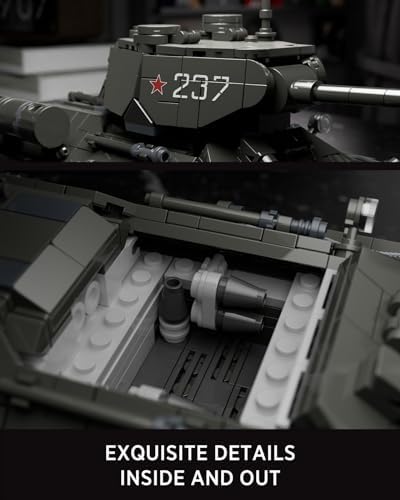 Nifeliz T34 85 Military Tank Building Set for Adults