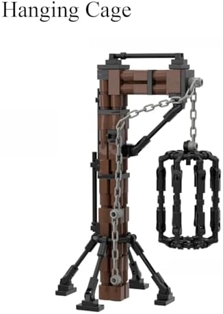 Medieval Knights Guillotine Prison Building Block Set for Kids