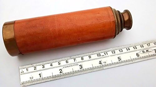 15 Inch Brass Pullout Telescope with Antique Look