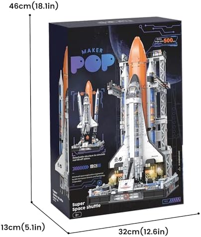 Super Space Shuttle Building Blocks Set 2226 Pieces
