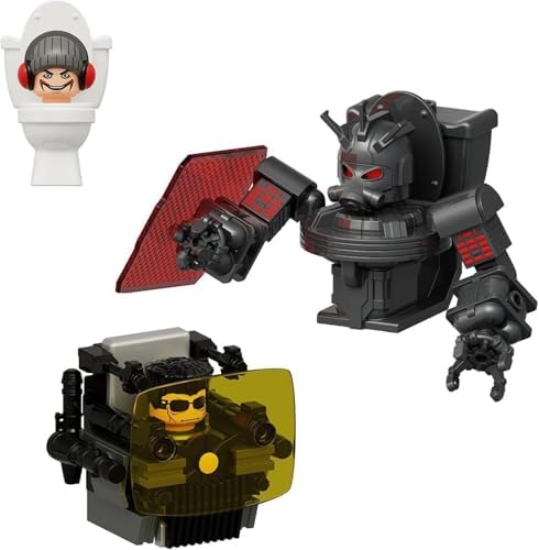 Bentex Toilet G-Man Building Set 3 PCS 1