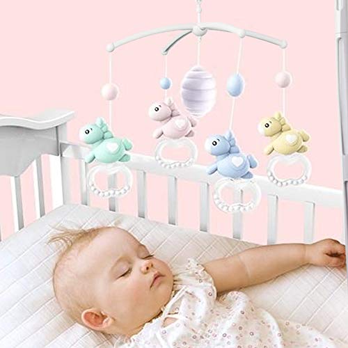 AFUNTA 26 Inch Baby Mobile for Crib with Music Box Holder