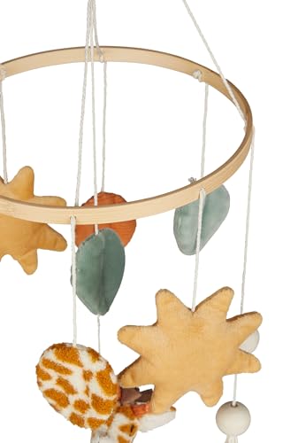 Safari Giraffe and Lion Decorative Mobile