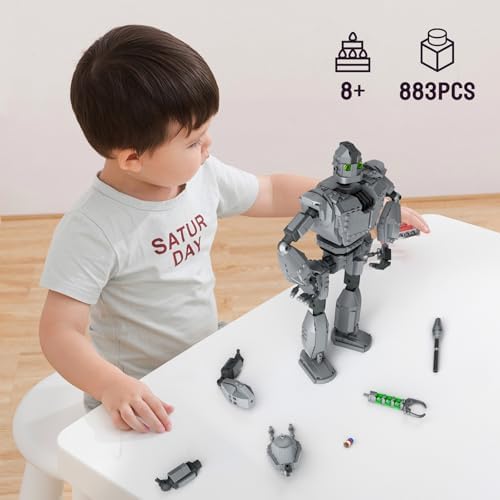 Iron Robot Building Set for Kids 8 883PCS
