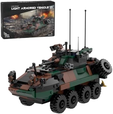LAV-25 Infantry Fighting Vehicle Building Set 476PCS