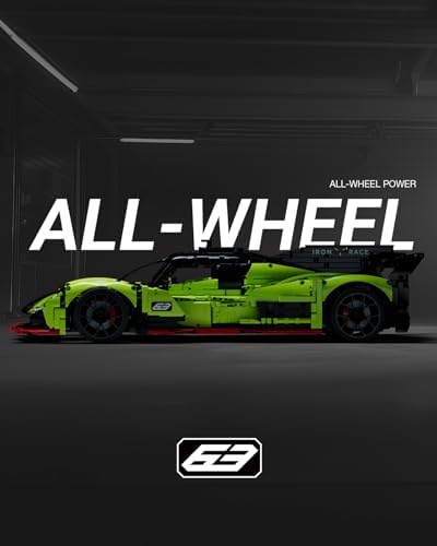Nifeliz S63 Hypercar Model Building Set 18 Scale