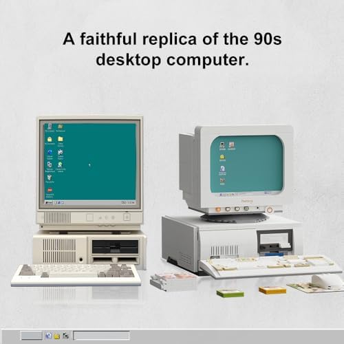 BRICKKK Retro Computer Building Blocks Set