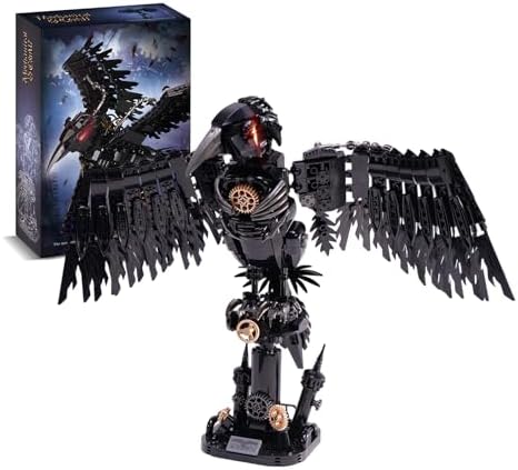 Magic Raven Building Set 1018 PCS STEM Toy for Anime Fans