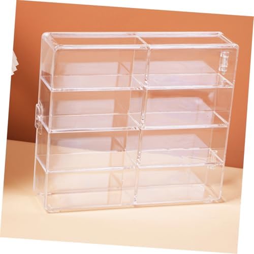 Uonlytech 2pcs Display Case for Car Models and Collectibles