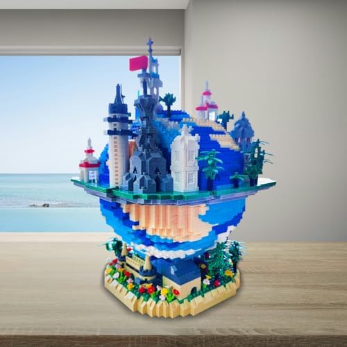 HONLANCH Global Village Micro Building Blocks Set 5200 Pieces