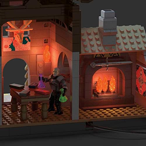 MEGA The Witcher Building Set with 1170 Pieces