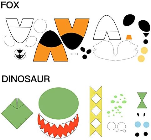 JOYIN Halloween Foam Stickers 18 Pack
