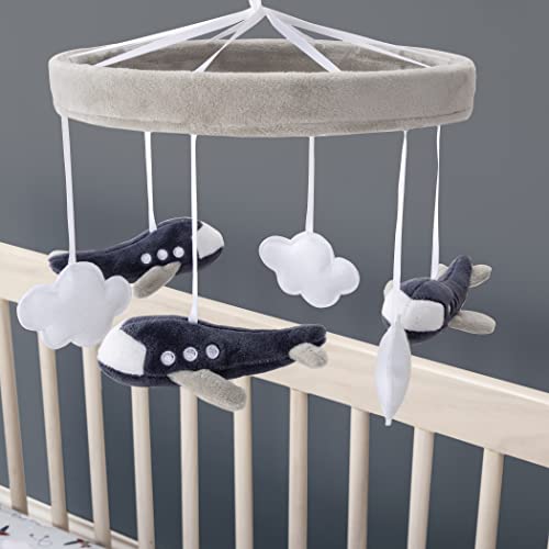 Sammy Lou Airplane Crib Mobile with Music