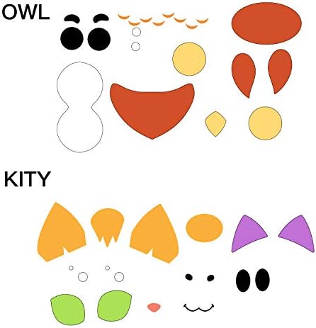 JOYIN Halloween Foam Stickers 18 Pack