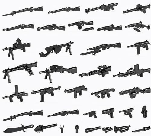 WW2 Building Set with 180pcs Action Figures and Accessories