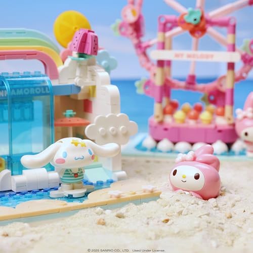 Hamee Sanrio Hello Kitty Water Park Building Blocks Set