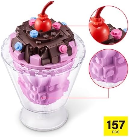 MAX Premium Snacks Building Bricks Ice Cream Set