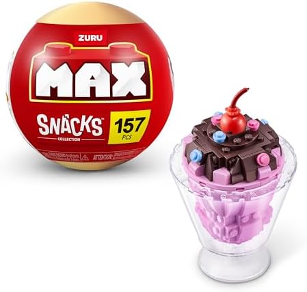 MAX Premium Snacks Building Bricks Ice Cream Set