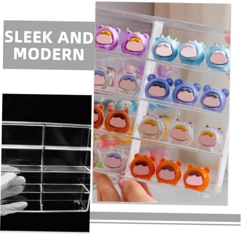 Car Model Display Case Action Figure Showcase Stand