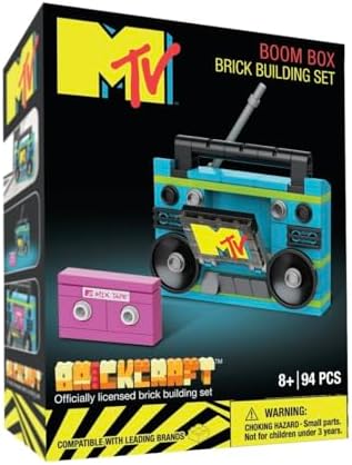 Brickcraft MTV Boom Box Building Set