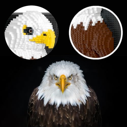 Eagle Building Blocks Set 1924 Pieces Wall Art