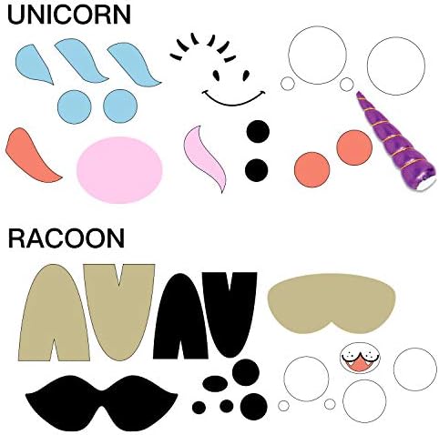 JOYIN Halloween Foam Stickers 18 Pack