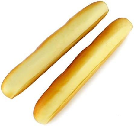 11 Inches Artificial French Bread Decor 2pcs