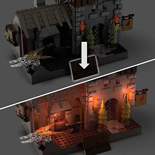 MEGA The Witcher Building Set with 1170 Pieces