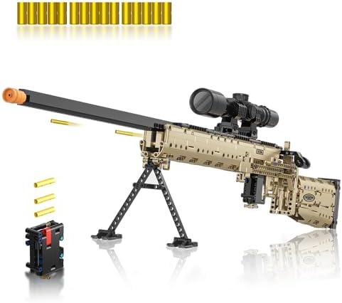 CASEIER M24 Building Blocks Gun Set 1380 PCS