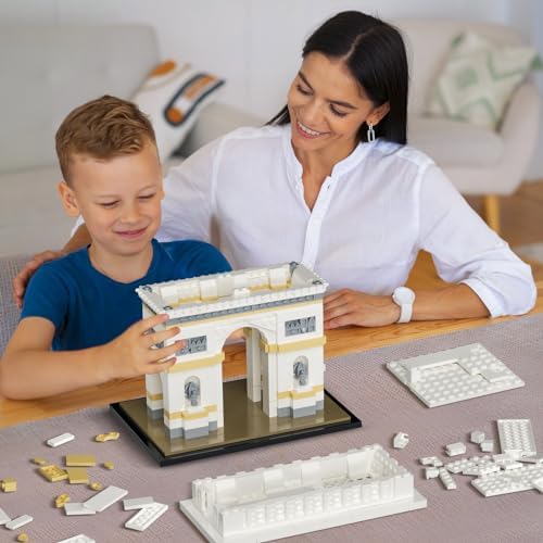 itshWOee Architecture Arc de Triomphe Building Set