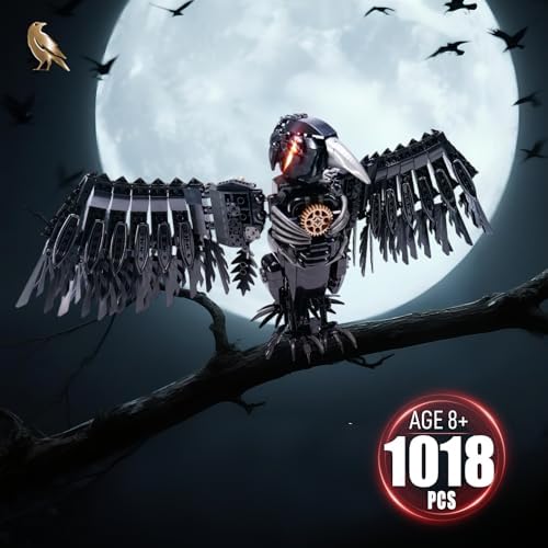 Magic Raven Building Set 1018 PCS STEM Toy for Anime Fans