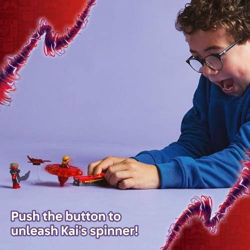 LEGO NINJAGO Kais Dragon Spinjitzu Spinner 71823