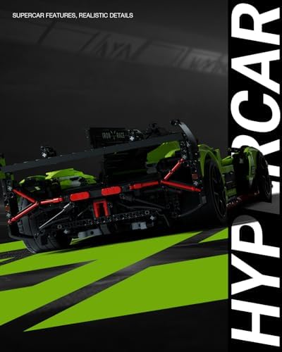 Nifeliz S63 Hypercar Model Building Set 18 Scale
