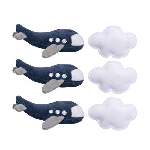 Sammy Lou Airplane Crib Mobile with Music