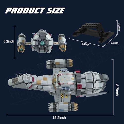 Firefly-Class Spaceship Building Set for Adults 1345 PCS