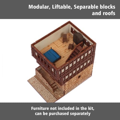 Cooper Rowhouse DIY Wooden Building Kit for Teens and Adults