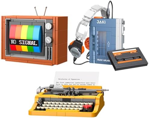 Brihappen 3 in 1 Retro Model Building Set