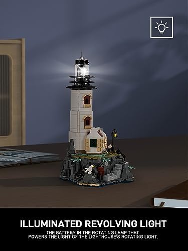 Island Lighthouse Building Block Toy Set 1092 PCS