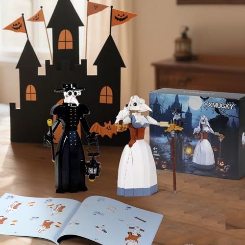 Plague Doctor Building Blocks Set - 500Pcs Medieval Themed Collectible Toy