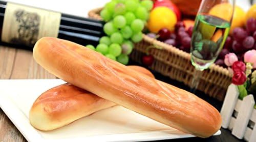 11 Inches Artificial French Bread Decor 2pcs