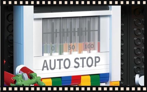 Retro Radio Building Blocks Kit with 2 Figures 554 Pieces
