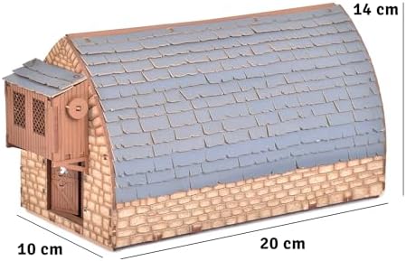 Medieval Barn Livery DIY Building Kit for Teens and Adults
