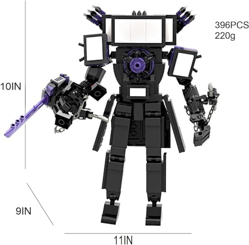 Bentex Titan TV Man Building Block Set 396pcs