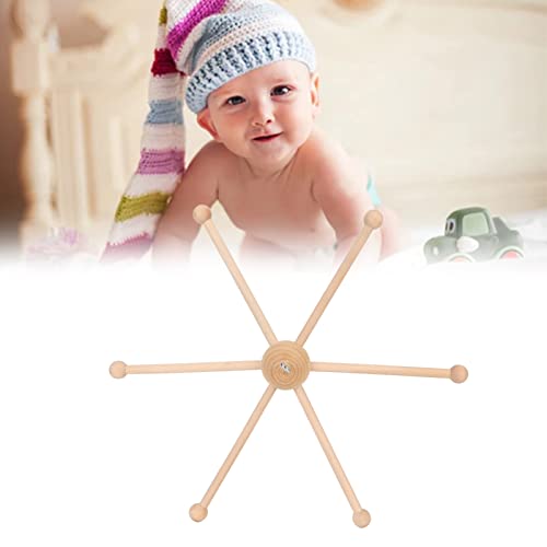 FLEXMAN Wooden Mobile Frame Kit for Baby Room Decor