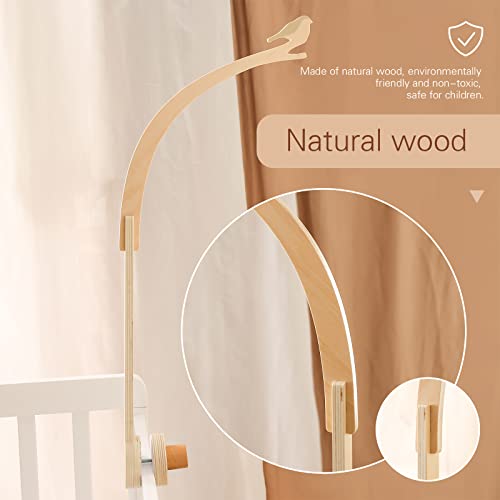 EERKEOD Crib Mobile Arm Holder for Baby Decor